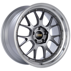 BBS LM-R 19x9.5 5x120 ET25 Diamond Black Center Diamond Cut Lip Wheel -82mm PFS/Clip Required