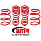 BMR 05-14 S197 Mustang GT Handling Version Lowering Springs (Set Of 4) - Red BMR Suspension Lowering Springs