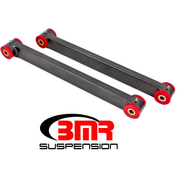 BMR 05-14 S197 Mustang Non-Adj. Boxed Lower Control Arms (Polyurethane) - Black Hammertone BMR Suspension Control Arms