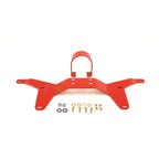 BMR 05-14 S197 Mustang Rear Tunnel Brace w/ Rear Driveshaft Safety Loop - Red BMR Suspension Chassis Bracing