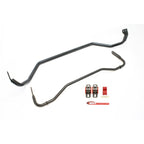 BMR 08-09 Pontiac G8 Front & Rear Sway Bar Kit w/ Bushings - Black Hammertone BMR Suspension Sway Bars