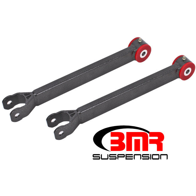 BMR 08-17 Challenger Non-Adj. Lower Trailing Arms (Polyurethane) - Black Hammertone BMR Suspension Suspension Arms & Components