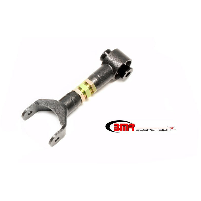 BMR 11-14 S197 Mustang Upper Control Arm On-Car Adj. w/ Spherical Bearings - Black Hammertone BMR Suspension Control Arms