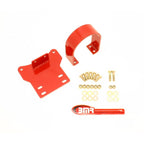 BMR 14-17 Chevy SS Auto Transmission Front Driveshaft Safety Loop - Red BMR Suspension Driveshaft Loops