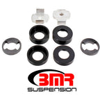 BMR 15-17 S550 Mustang Cradle Bushing Lockout Kit Level 1 - Black BMR Suspension Chassis Bracing