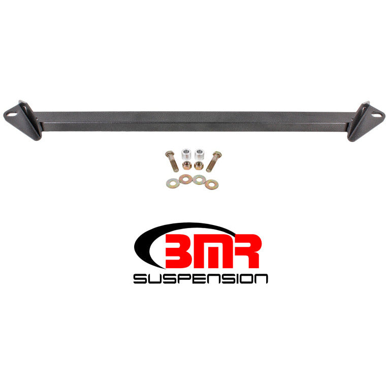 BMR 15-17 S550 Mustang Front 2-Point Subframe Chassis Brace - Black Hammertone BMR Suspension Chassis Bracing
