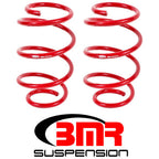 BMR 15-17 S550 Mustang Front Performance Version Lowering Springs - Red BMR Suspension Lowering Springs