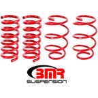 BMR 15-17 S550 Mustang Performance Version Lowering Springs (Set Of 4) - Red BMR Suspension Lowering Springs