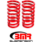 BMR 15-17 S550 Mustang Rear Drag Version Lowering Springs - Red BMR Suspension Lowering Springs