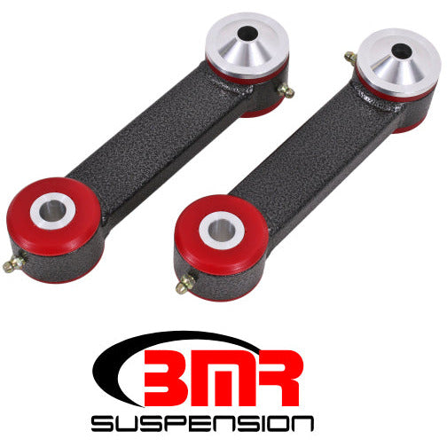BMR 15-17 S550 Mustang Rear Lower Control Arms Vertical Link (Polyurethane) - Black Hammertone BMR Suspension Suspension Arms & Components