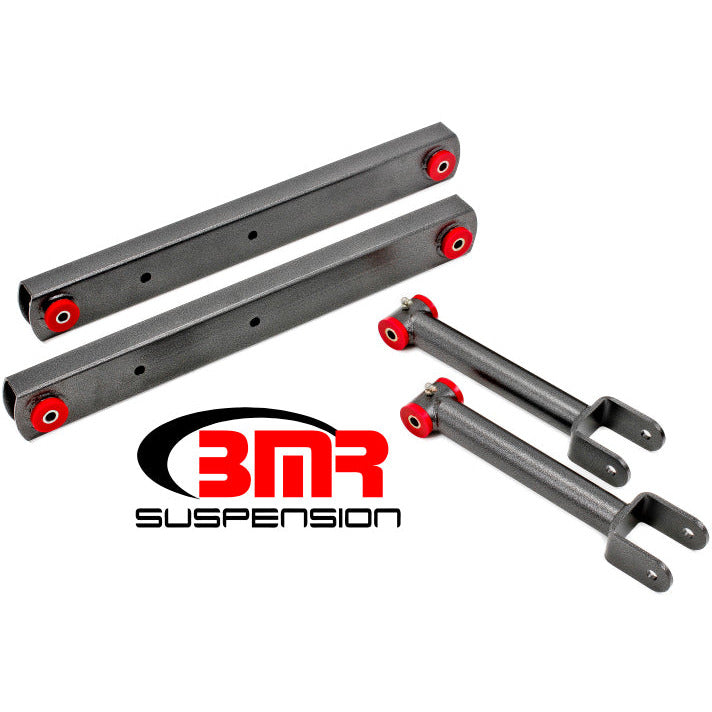 BMR 64-67 A-Body Non-Adj. Rear Suspension Kit - Black Hammertone BMR Suspension Suspension Packages