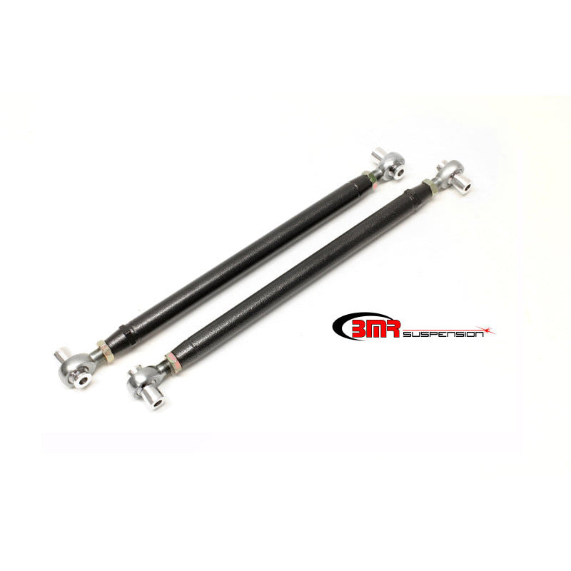 BMR 64-72 A-Body Double Adj. Offset Lower Control Arms - Black Hammertone BMR Suspension Control Arms