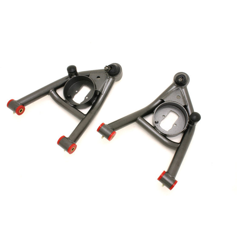 BMR 64-72 A-Body Non-Adj. Lower A-Arms (Polyurethane) - Black Hammertone BMR Suspension Control Arms