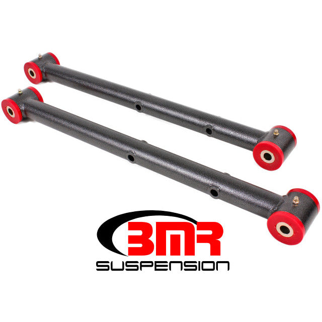 BMR 64-72 A-Body Non-Adj. Lower Control Arms (Polyurethane) - Black Hammertone BMR Suspension Control Arms