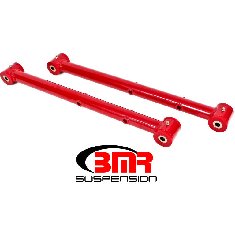 BMR 64-72 A-Body Non-Adj. Lower Control Arms (Polyurethane) - Red BMR Suspension Control Arms