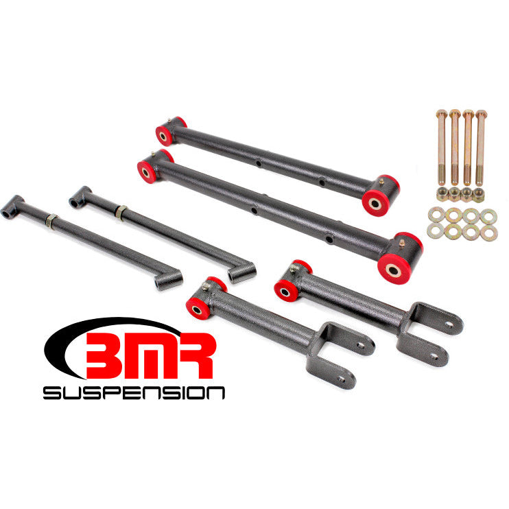 BMR 68-72 A-Body Non-Adj. Rear Suspension Kit - Black Hammertone BMR Suspension Suspension Packages
