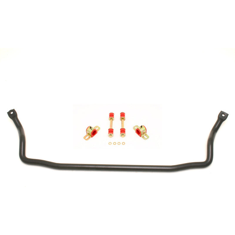 BMR 70-81 2nd Gen F-Body Front Solid 1.25in Sway Bar Kit w/ Bushings - Black Hammertone BMR Suspension Sway Bars