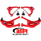BMR 70-81 2nd Gen F-Body Upper And Lower A-Arm Kit - Red BMR Suspension Control Arms