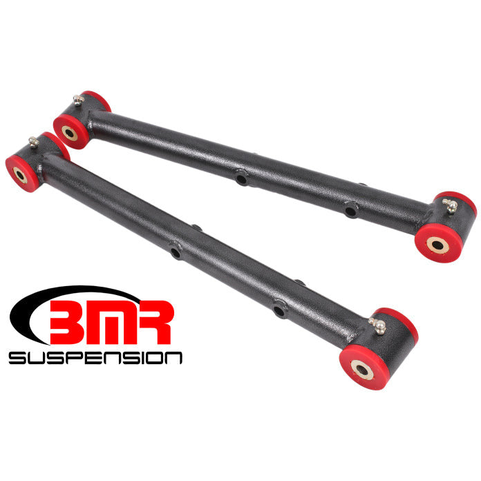 BMR 78-87 G-Body Non-Adj. Lower Control Arms (Polyurethane) - Black Hammertone BMR Suspension Control Arms