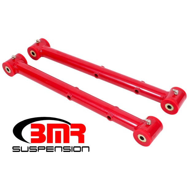 BMR 78-87 G-Body Non-Adj. Lower Control Arms (Polyurethane) - Red BMR Suspension Control Arms