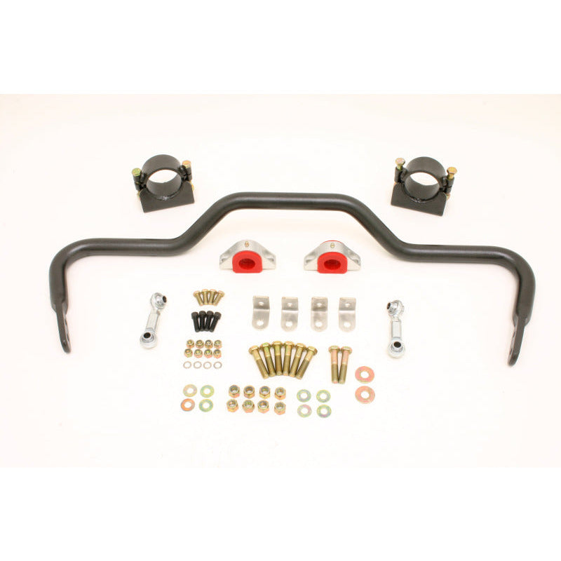 BMR 78-87 G-Body w/ 3.25in Axles Rear Solid 1.375in Xtreme Anti-Roll Bar Kit - Black Hammertone BMR Suspension Sway Bars