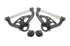 BMR 78-87 GM G-Body Non-Adjustable Upper A-Arms Delrin 0.5in Tall Ball Joint - Black Hammertone