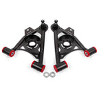 BMR 79-93 Fox Mustang Non-Adj Lower A-Arms Standard Ball Joint Spring Pocket - Black Hammertone BMR Suspension Control Arms