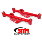 BMR 79-98 Fox Mustang Non-Adj. Lower Control Arms (Polyurethane) - Red BMR Suspension Control Arms