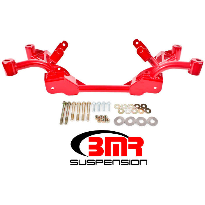 BMR 82-82 3rd Gen F-Body K-Member w/ LS1 Motor Mounts and STD. Rack Mounts - Red BMR Suspension Crossmembers