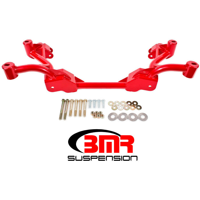 BMR 82-82 3rd Gen F-Body K-Member w/ No Motor Mounts and STD. Rack Mounts - Red BMR Suspension Crossmembers