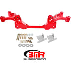 BMR 82-82 3rd Gen F-Body K-Member w/ SBC/BBC Motor Mounts and STD. Rack Mounts - Red BMR Suspension Crossmembers