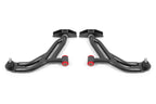 BMR Suspension 05-14 Ford Mustang Lower A-Arms - Black Hammertone - Non-Adjustable