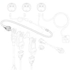 Banks Power Cable, Starter - Banks PowerBus-II & III, 6-Pin