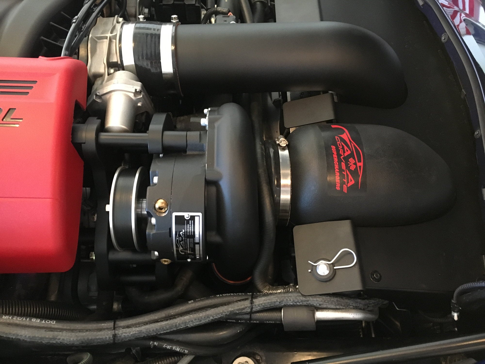 A&A Corvette Blackout Option BRACKET ONLY