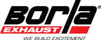 Borla CrateMuffler SBC Stock Output 283/327/350 V8 2.5in Offset/Center 14inx4.35inx9in Oval Muffler