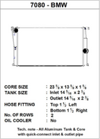 CSF BMW 2 Series (F22/F23) / BMW 3 Series (F30/F31/F34) / BMW 4 Series (F32/F33/F36) M/T Radiator