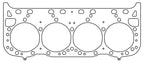 Cometic 92-96 GM LT1 Small Block 4.040 inch Bore .027 inch MLS Head Gasket (w/Valve Pockets)
