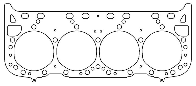 Cometic 92-96 GM LT1 Small Block 4.040 inch Bore .030 inch MLS Head Gasket (w/Valve Pockets)