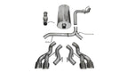 Corsa 2012-2014 Cadillac Escalade DUB 6.2L V8 Polished Sport Cat-Back Exhaust