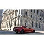 Corsa 2017 Chevy Camaro ZL1 2.75in Inlet / 4.0in Outlet Black PVD Tip Kit (For Corsa Exhaust Only) CORSA Performance Tips