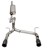 Corsa 2018-2025 Jeep Wrangler JLU 3.6L 2.75in Sport Cat-Back Exhaust w/ 4in Black Tips