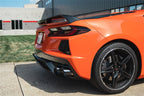 Corsa 2020-25 Corvette C8 3in Xtreme Cat-Back Exhaust 4.5in Black Quad Tips - Deletes stock AFMValve