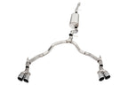 Corsa 2021-2025 Suburban/GMC Yukon XL 6.2L 4WD Dual Rear 3/2.75in Sport Cat-Back DW 4in Pol Tips