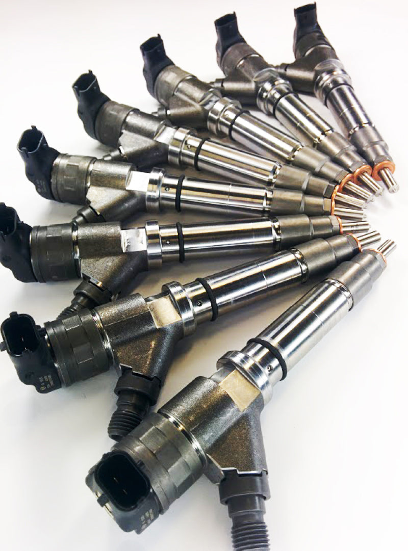 DDP 04.5-05 Chevrolet Duramax 6.6L LLY Reman Injector Set - 150hp (60% Over)