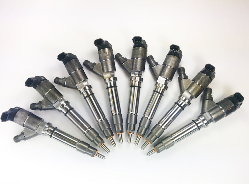 DDP 04.5-05 Chevrolet Duramax 6.6L LLY Reman Injector Set - 75hp (30% Over)
