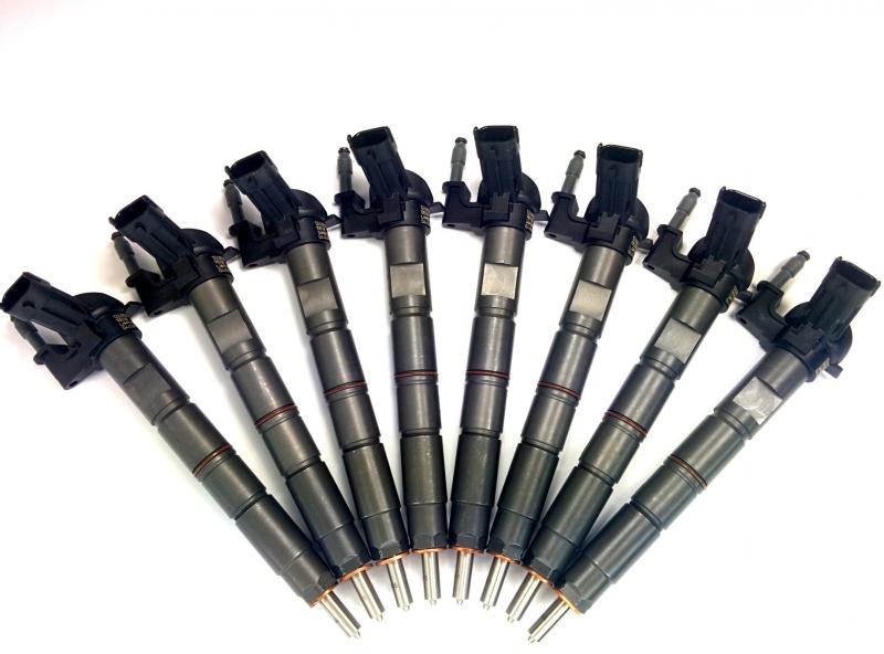 DDP 11-16 Chevrolet Duramax 6.6L LML Reman Injector Set - 100hp (45% Over)