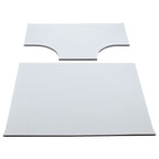 DEI 03-06 Jeep Wrangler TJ 2-Door w/Speaker Pods Boom Mat Headliner - 2 Piece - White
