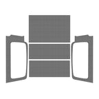 DEI 04-06 Jeep Wrangler LJ Unlimited Headliner Complete Kit - Gray