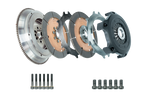 DKM Clutch 11-13 BMW 135i 215mm Ceramic Twin Disc MRX Clutch Kit w/Flywheel (850 ft/lbs Torque)
