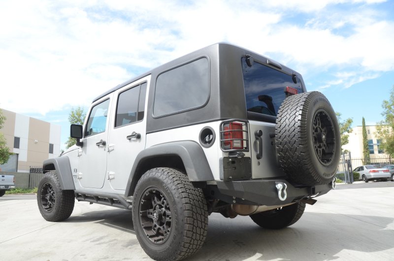 DV8 Offroad 07-18 Jeep Wrangler JK Hard Top Square Back - 4 Door
